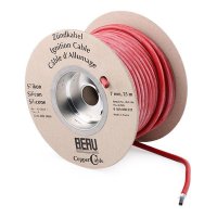 BERU Ignition cable copper, red, 1m