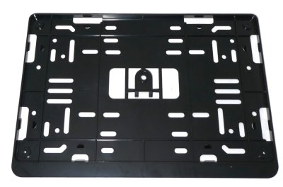 Licence plate holder for 4x4 vehicles, Plastic