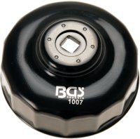 BGS TECHNIC Oil filter wrench, Ø 84mm, 14-sided