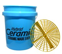 MEGUIARS Hybrid Ceramic Emmer + Gritguard, 19 Liter (blauwe Emmer)