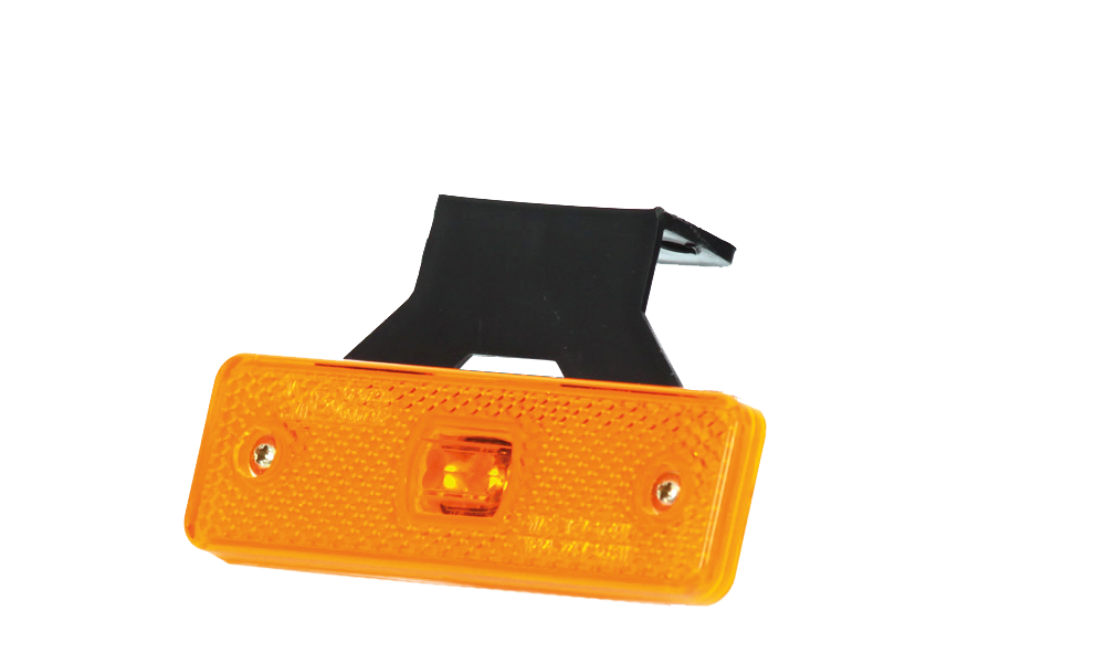 AEB Makeerlicht Led Met Voet Oranje, 12-24v, 31x98mm