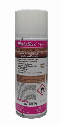 METAFLUX Spray Pour Le Soudage Du Cuivre, 400ml