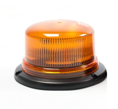 AEB Lampe De Poche à Led Orange, 5 Motifs De Flash, 11-110v