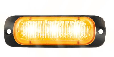 AEB Flash Orange, 3 Leds, 12/24v, 86x27x10.6mm