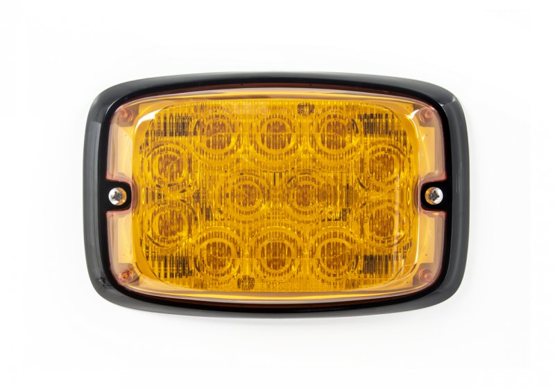 AEB Oranje Led Flitser, 12 Leds, 12/24v, 170x109x30.5mm