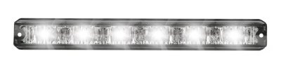 AEB White Led Flash, 6 Leds, 12/24v, 129x27x16mm