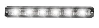 AEB Flash Blanc, 6 Leds, 12/24v, 129x27x16mm