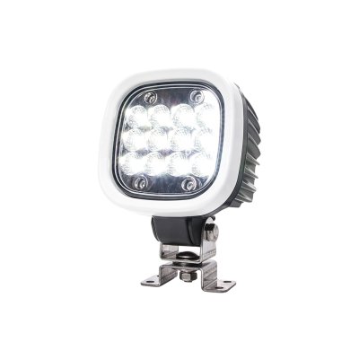 AEB Lampe De Travail à Led, Carrée, 8000 Lumen, 12-70v, 110x159x85.3mm