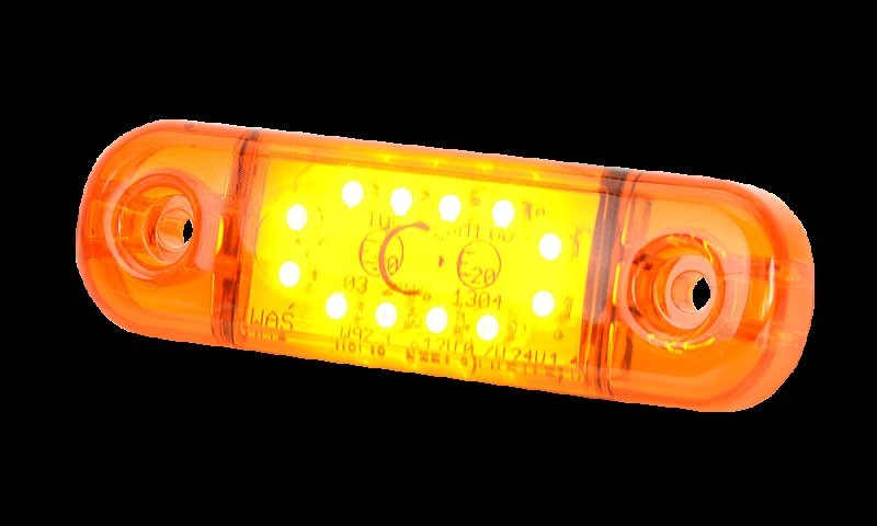 AEB Oranje Led Markeerverlichting, 12/24v, 84x24x10.4mm