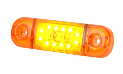AEB Oranje Led Markeerverlichting, 12/24v, 84x24x10.4mm