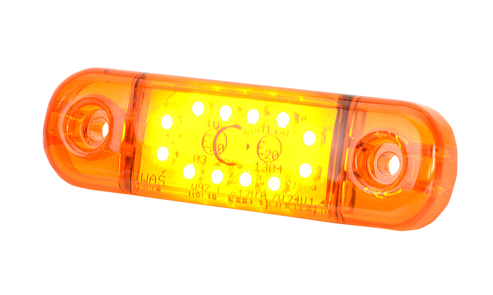 AEB Oranje Led Markeerverlichting, 12/24v, 84x24x10.4mm