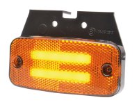 AEB Orange Led Side Light Tag, 12-24v, 114x51x20mm