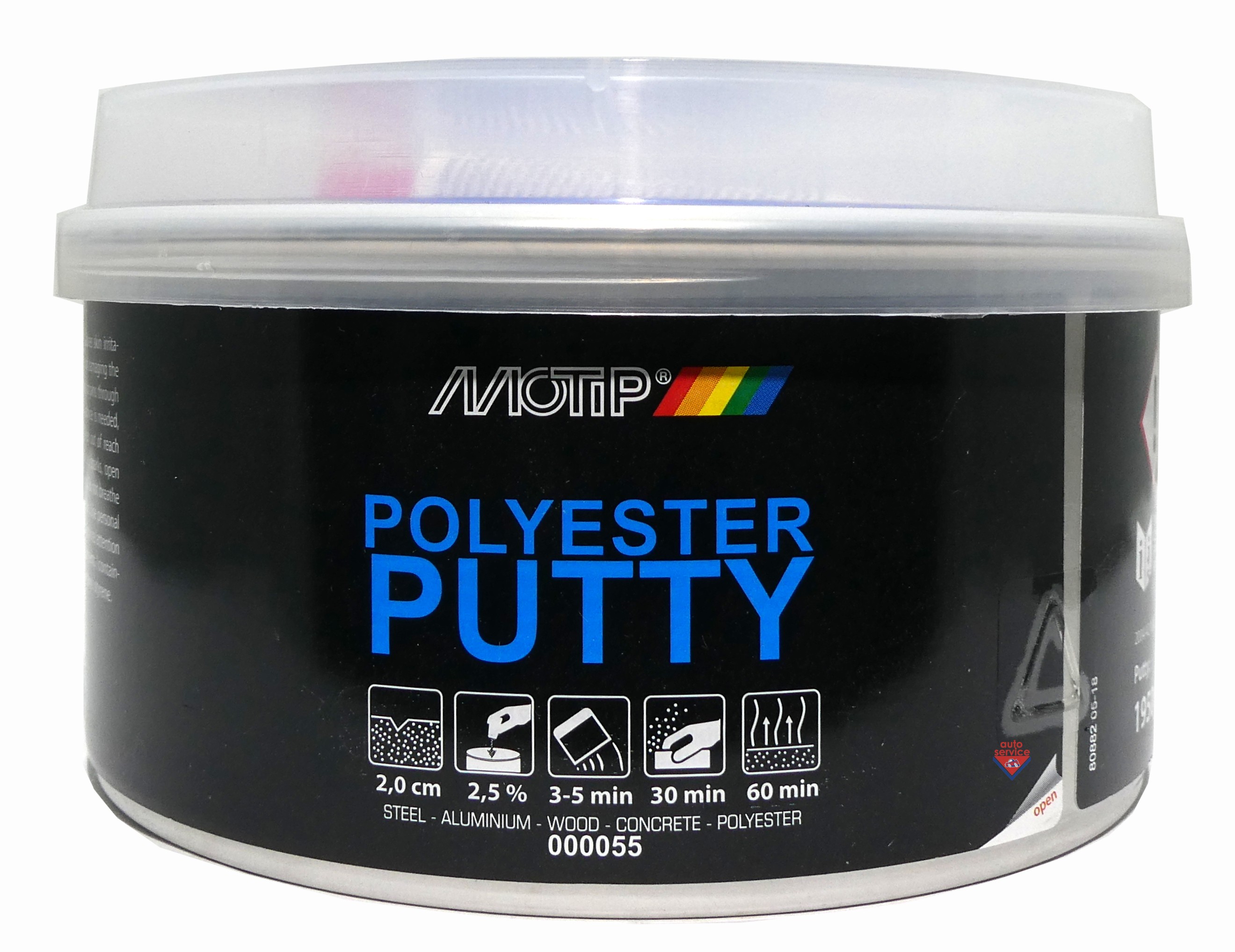 MOTIP Polyester Plamuur 2000 Gr