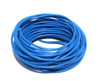 Kabel Pvc 0.75mm² Blauw (15m)