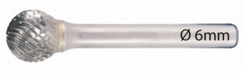 DELTACH Stiftfrees 6mm, Vorm D, Kopdikte 10mm