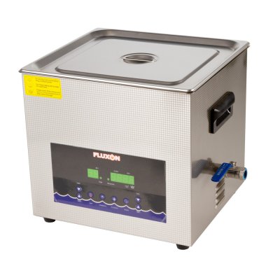 FLUXON Uc150df Ultrasonic Cleaner, 15 Liter (300x300x150mm)