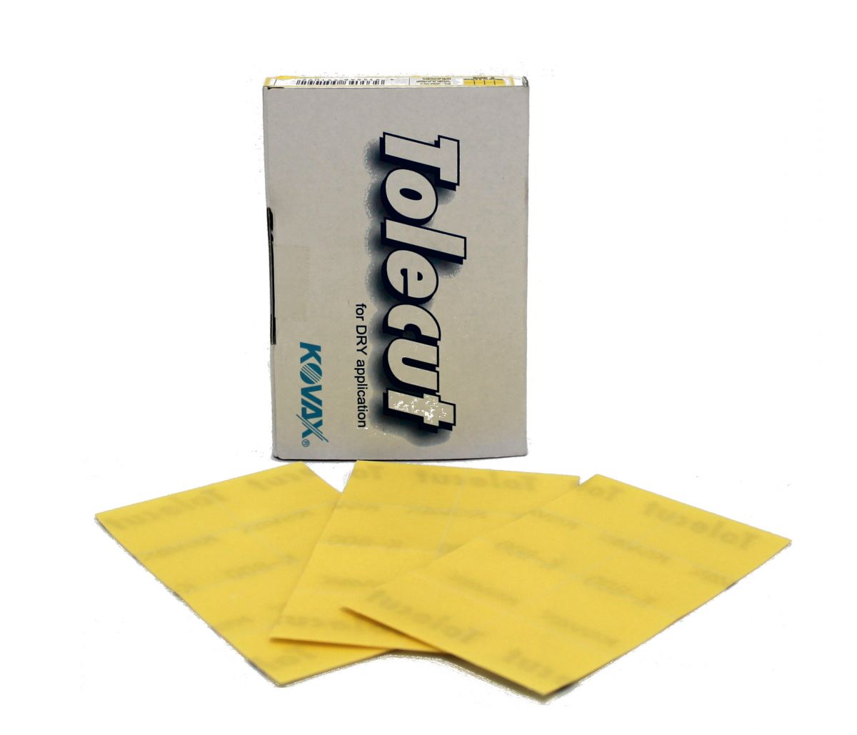 KOVAX Tolecut Stick-on Schuurstroken, 29x35mm,yellow, P800 (25st)