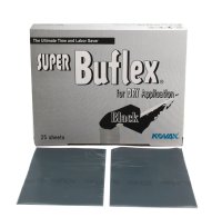 KOVAX Buflex Bandes Abrasives Sèches Noires, 130x170mm, P3000 (25pcs)