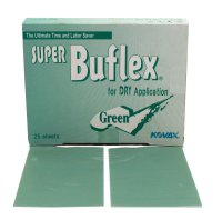 KOVAX Buflex Bandes Abrasives Sèches Vertes, 130x170mm, P2500 (25pcs)