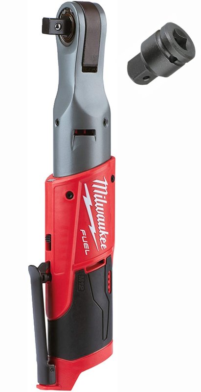 MILWAUKEE 1/2" (12,5mm) Compacte Ratelsleutel, M12 Fir12, Kit