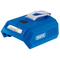 DRAPER D20 | Adapter 20v Voor D20-serie (2x Usb Poort)