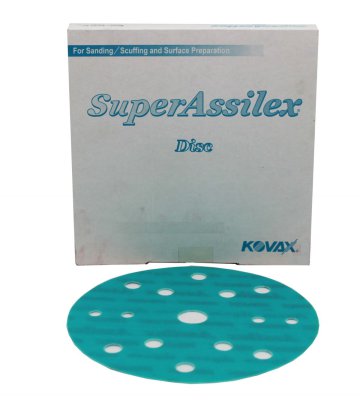 KOVAX Super Assilex Sky Schuurschijven, Ø152mm, P600 (25st)
