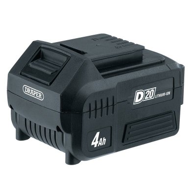 DRAPER D20 Batterie 20v, 4.0ah Li-ion