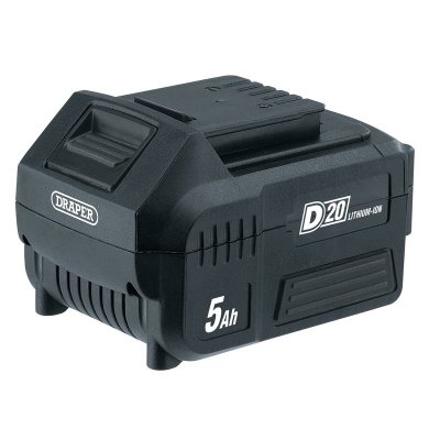 DRAPER D20 Batterie 20v, 5.0ah Li-ion