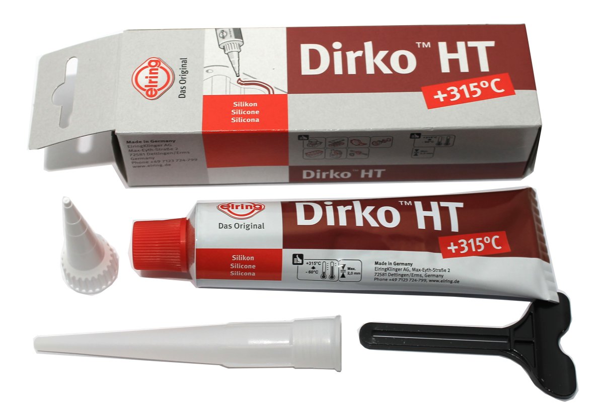 ELRING Dirko Ht Sealant +315°c Red, 70ml - Huile et additifs
