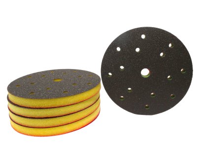 SIA ABRASIVES Siasponge Flex Disc Fine Yellow Ø150mm (10pcs)