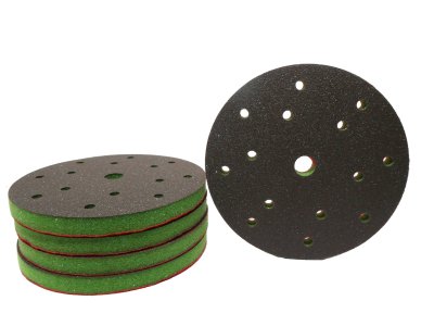 SIA ABRASIVES Siasponge Flex Disc Super Fine Green Ø150mmx13mm (10pcs)