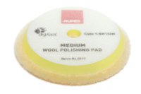 RUPES Wool Polishing Disc Yellow Medium Ø130->145mm