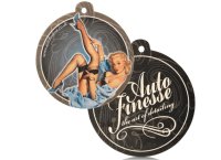 AUTO FINESSE Air Freshener Pin Up Aroma Cool Air Freshener (blue)