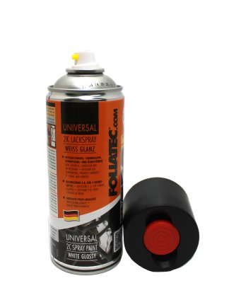 FOLIATEC Brake caliper paint 2k, Black Matt, Spray 400ml