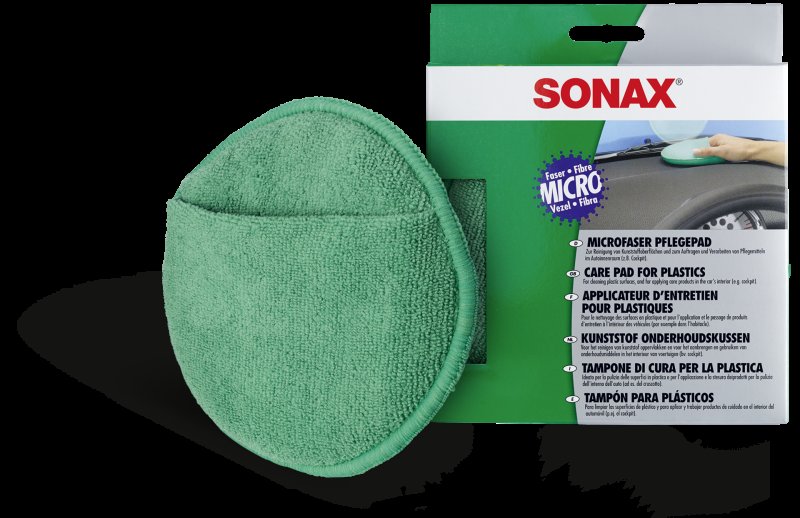 SONAX Aanbrengspons Voor Kunstof, Ø150mm