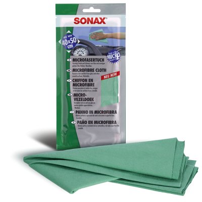 SONAX Chiffon En Microfibre , Antistatique Et Anti-spill, 40x50cm