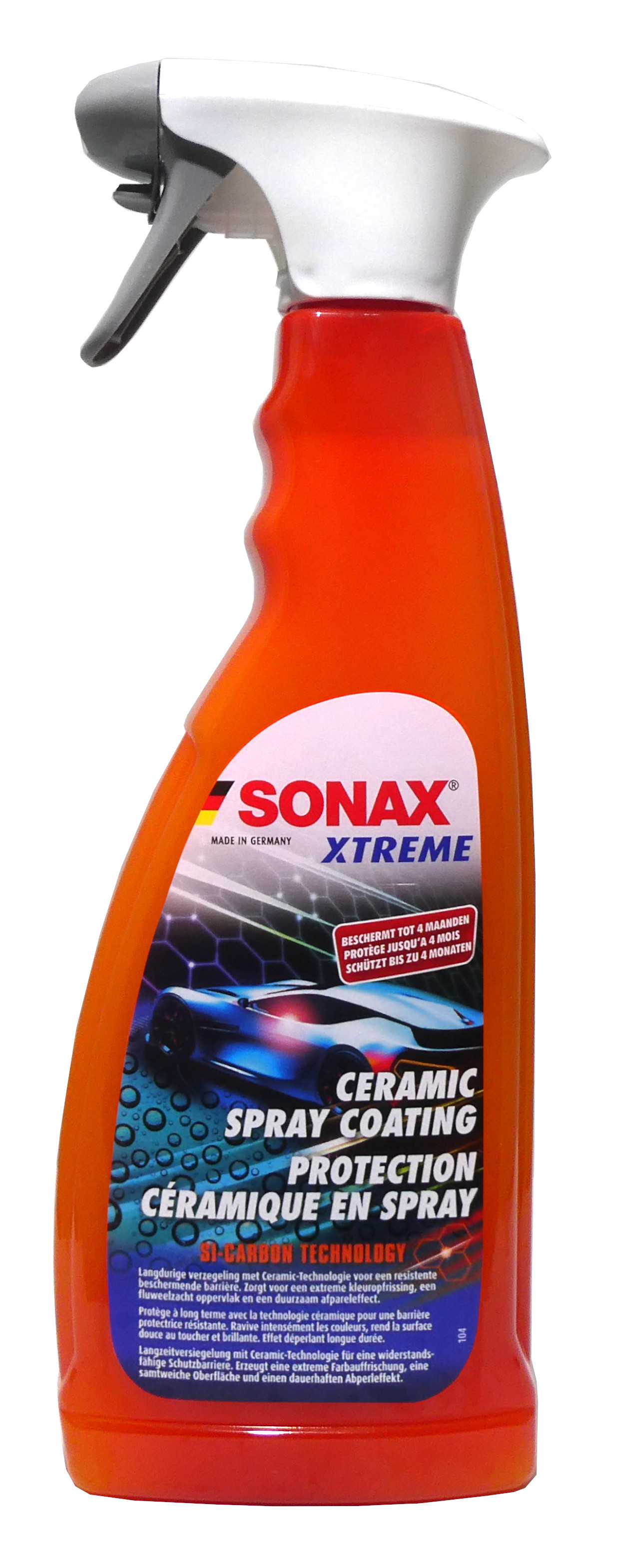 Sonax Ceramic Spray Coating 750ml  Long term sealing with  Si-Carbon-Technology
