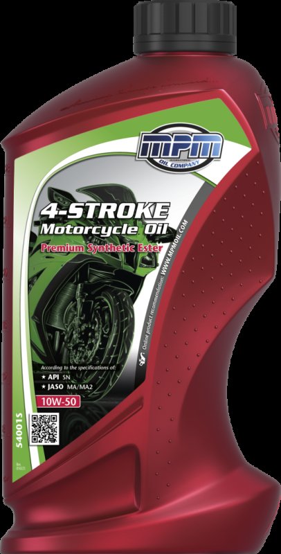 MPM 4-takt Premium Synthetische Motorolie 10w-50, 1l