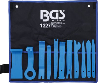 BGS TECHNIC Interieur Bekledingsgereedschapset, 11-dlg