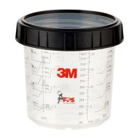 3M Pps Outer Cup Standard With Washer, 650ml (2 Pieces)