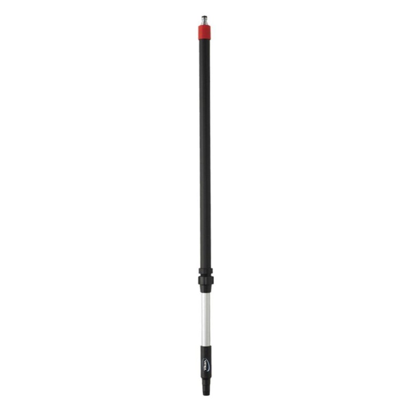 VIKAN Wasborstelsteel Telescopisch Met Waterdoorvoer, 150-275cm, Gardena