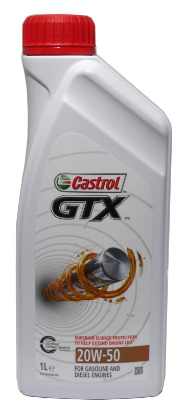 CASTROL Gtx 20w50, 1l