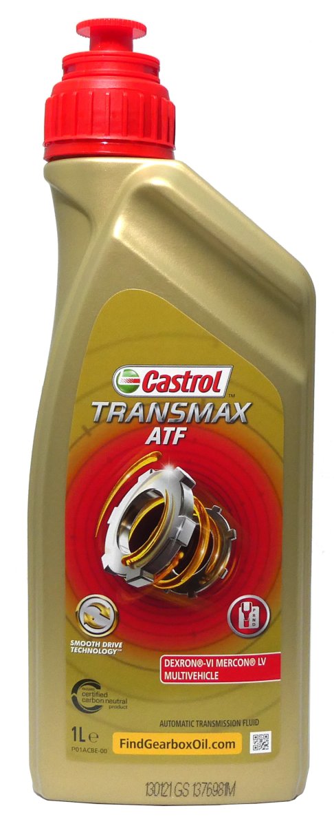 Castrol Transmax Dexron VI/Mercon LV Automatic Transmission Fluid