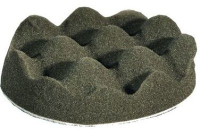 STEINER Cleaning Sponge Ø80x25mm Waffle Structure (Black- Extra Soft)