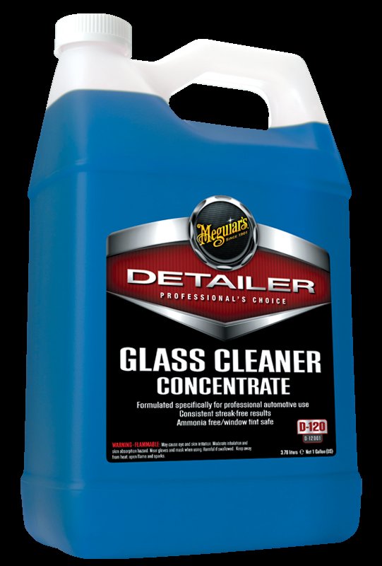MEGUIARS Glass Cleaner Concentrate | D120, 3780ml