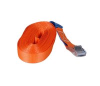 TORSO Sangle D'arrimage Orange Avec 1 Cadenas, 125kg, 6m