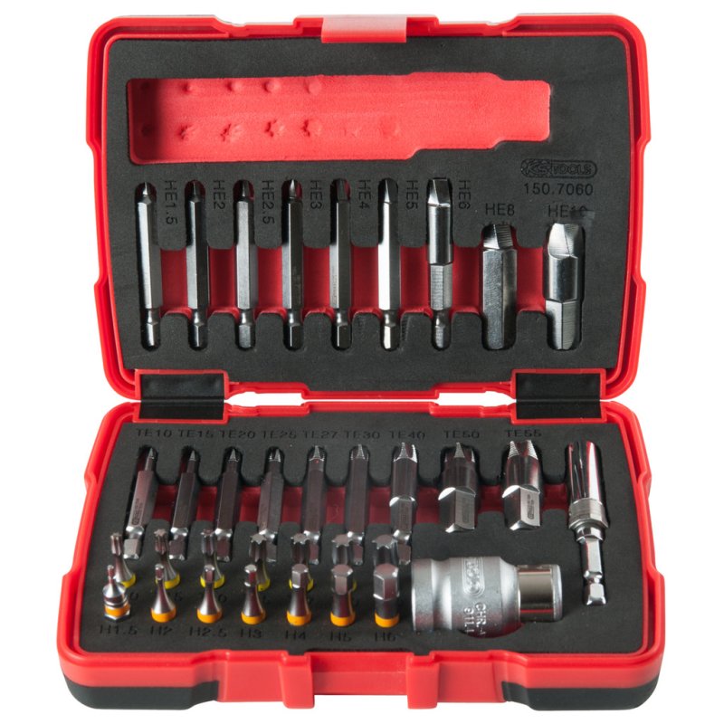 KS-TOOLS Torx- En Inbus Boutuitdraaiset, 34-dlg