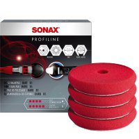 SONAX Profiline Foam Pad Hard Red Ø85mm (4st)