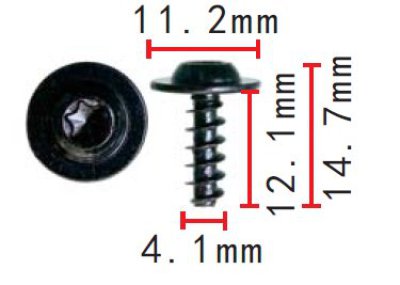 CLIP VAG OE: N90918701 (10PCS)