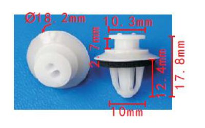 CLIP BMW OE: 51137065607 (10PCS)
